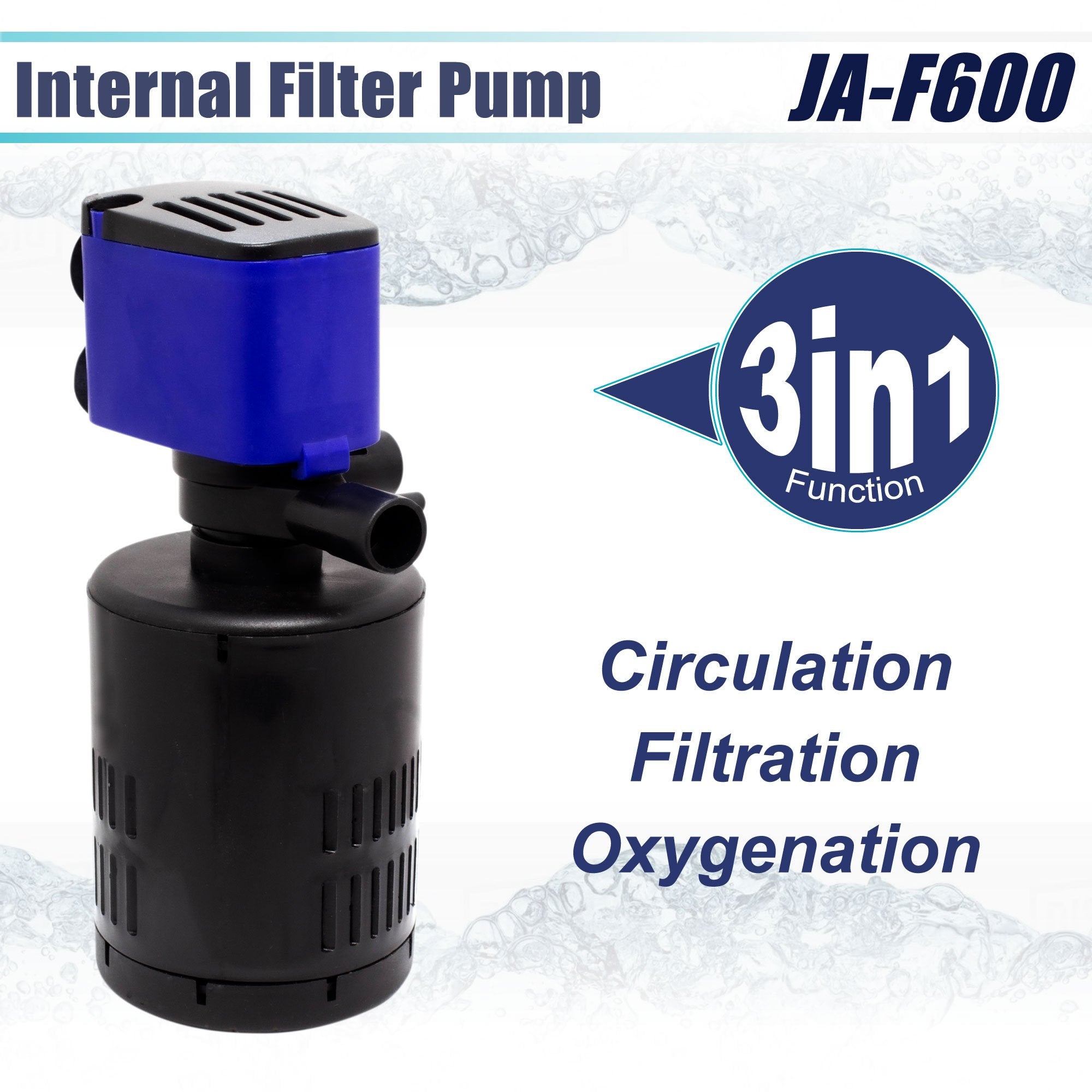 Aqua Dream 3in1 210-GPH Filter Water Pump