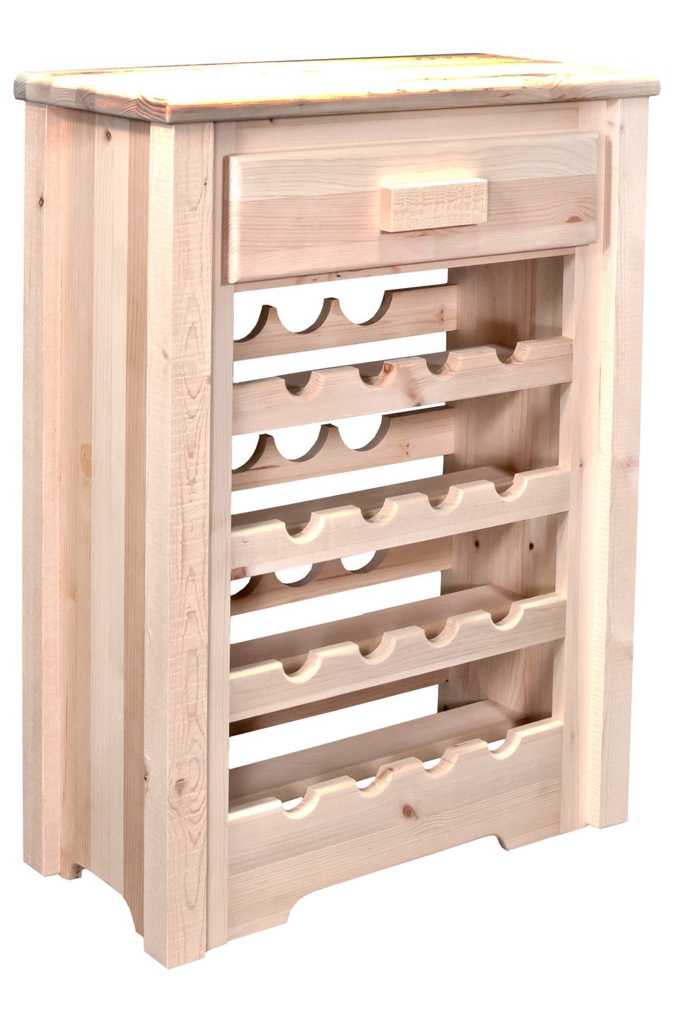 Montana Woodworks Homestead Collection Wood Wine Cabinet