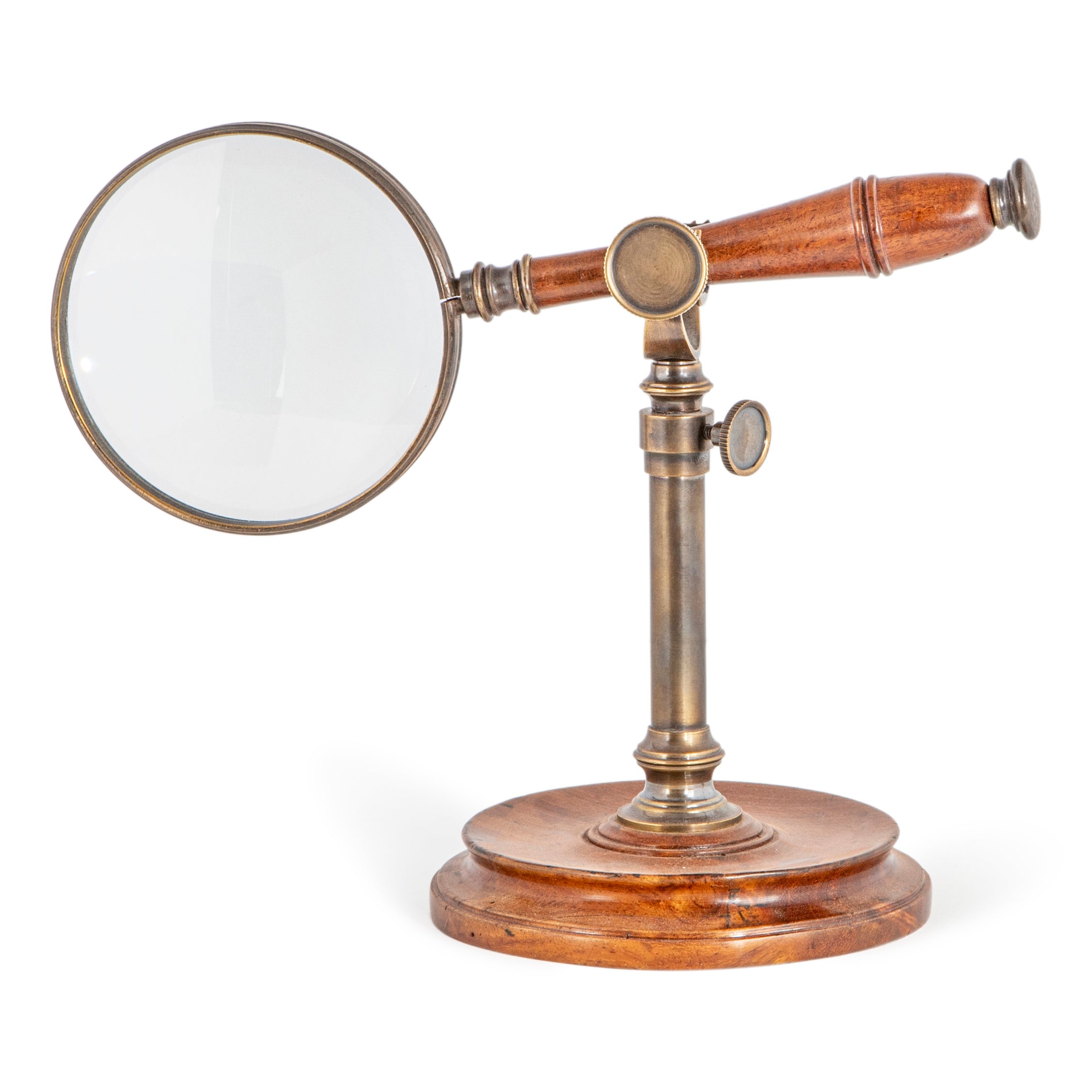 Magnifying Glass With Stand, Brnzd By Authentic Models