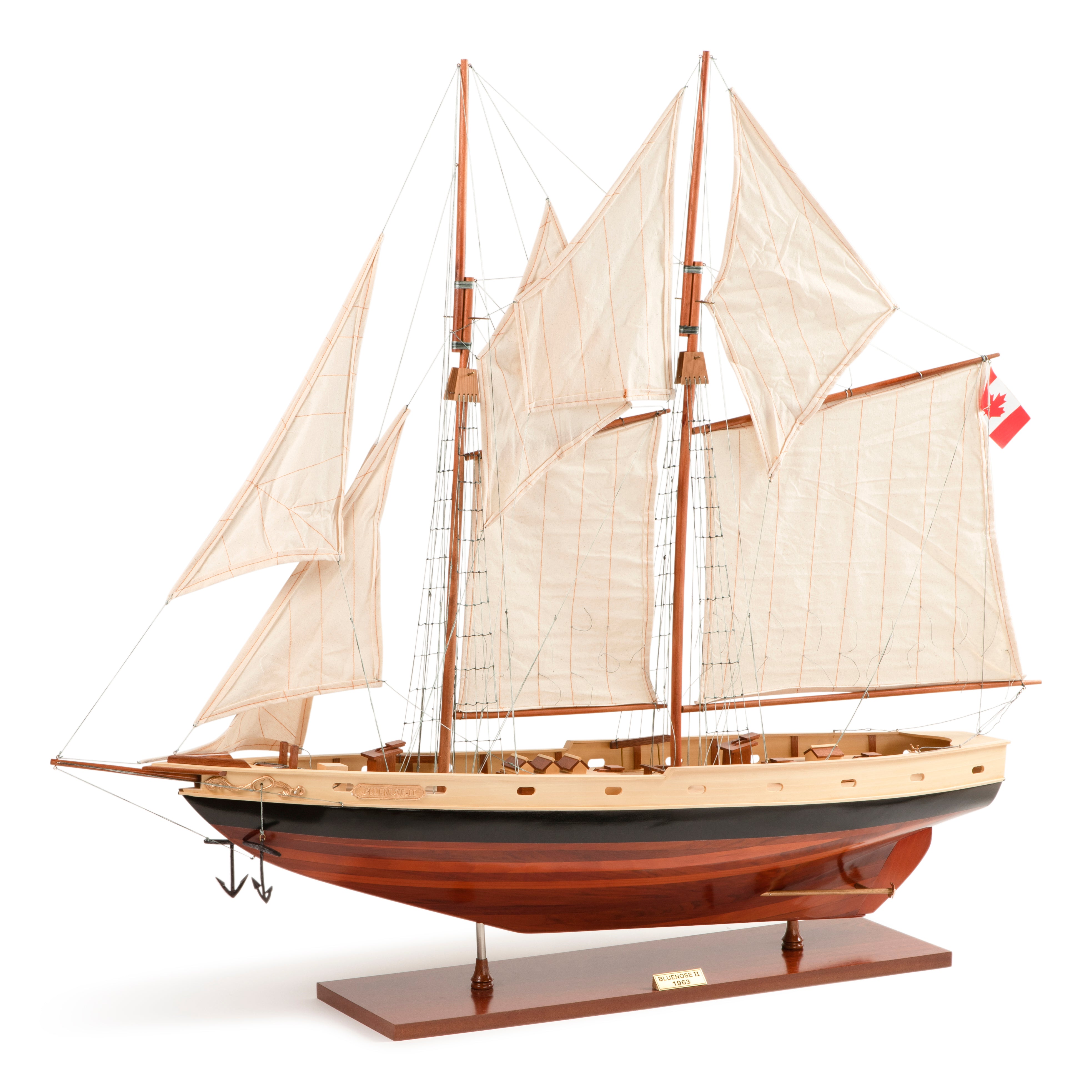 Bluenose II Painted By Authentic Models
