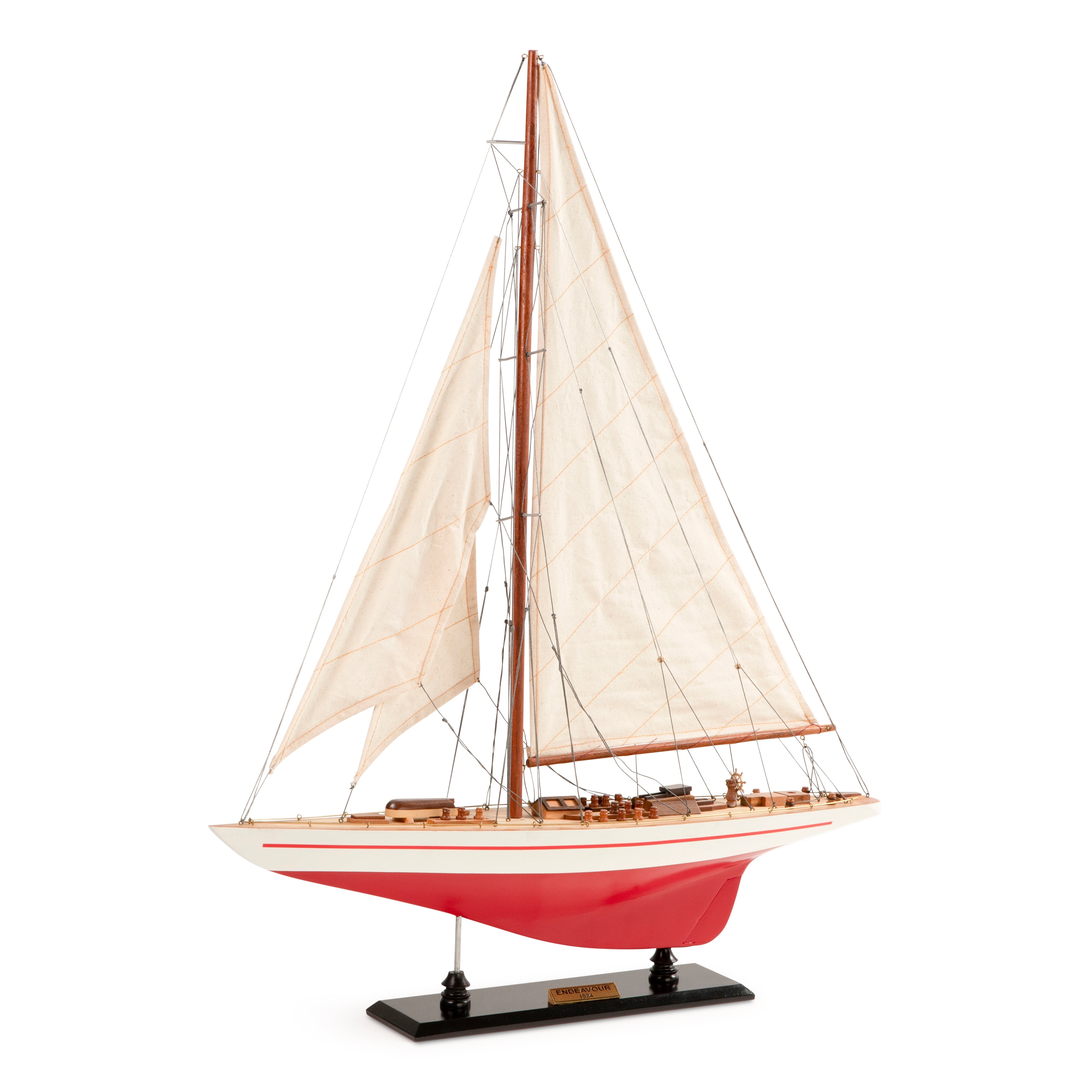 Endeavour L60, Red/White By Authentic Models
