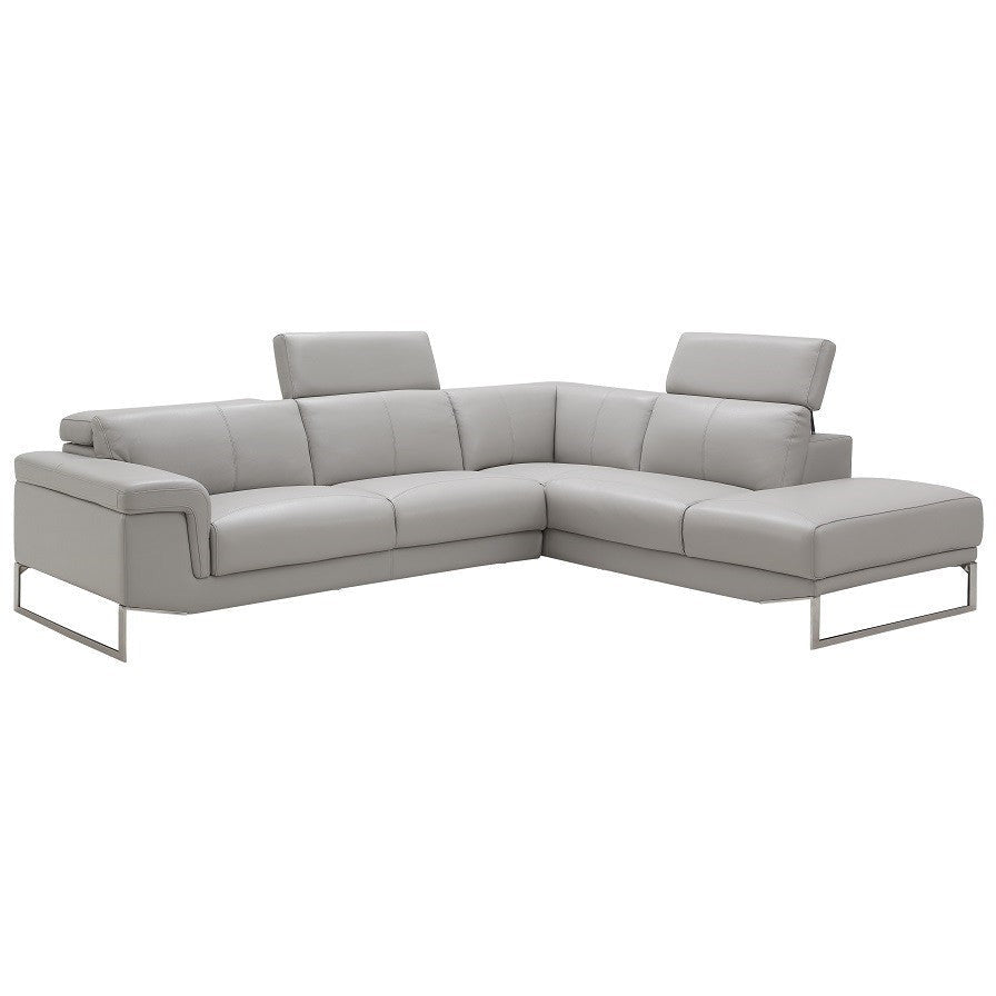 J&M Furniture Athena Leather Sectional (SKU17527)