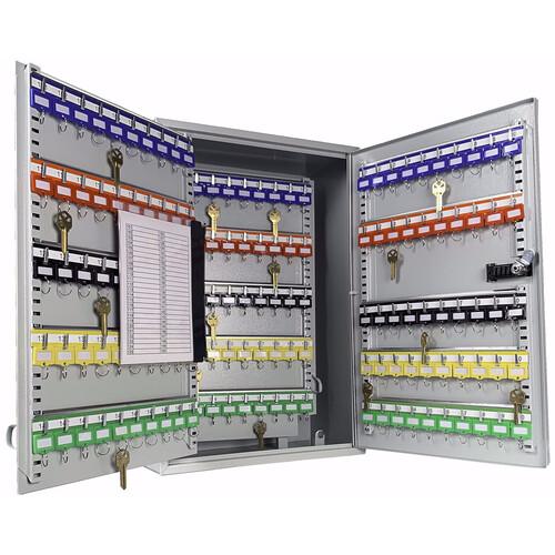 Barska CB13562 300 Position Adjustable Key Cabinet with Combo Lock - Gray