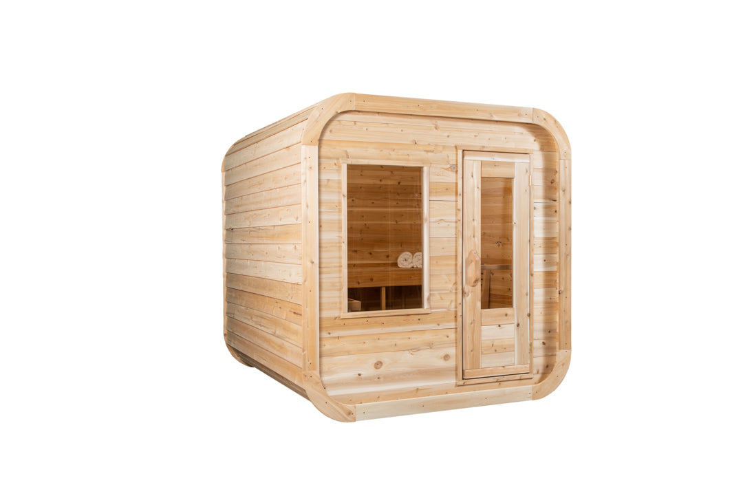 Luna Sauna | Canadian Timber Collection | Outdoor Home Sauna Kit