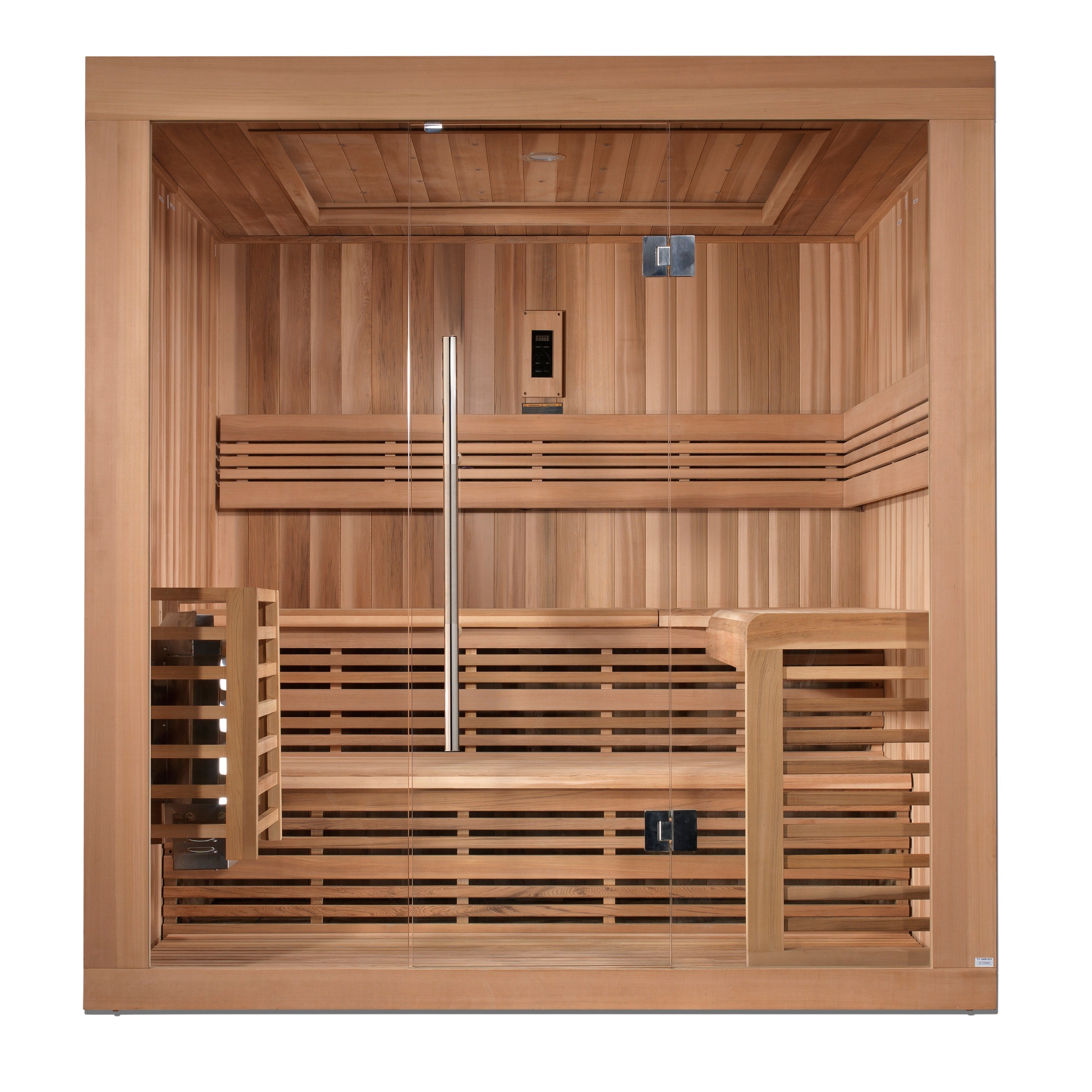 Golden Designs "Osla Edition" 6 Person Traditional Steam Sauna - Canadian Red Cedar