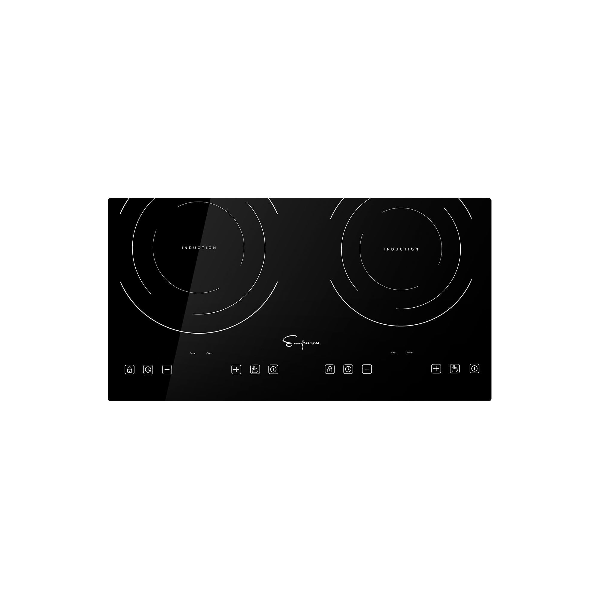 Empava IDC12B2 12 In. Induction Cooktop with 2 burners