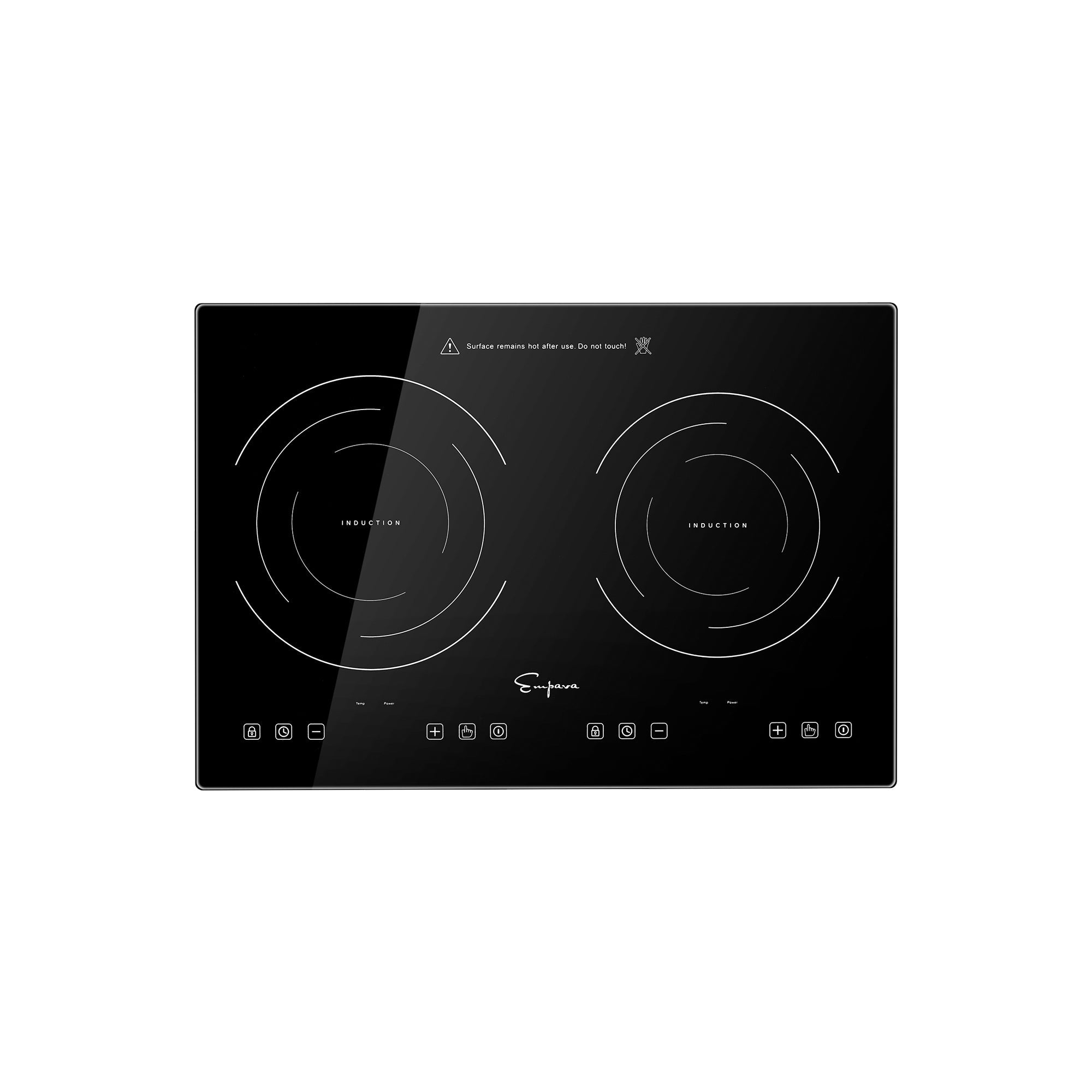 Empava IDC12B2 12 In. Induction Cooktop with 2 burners