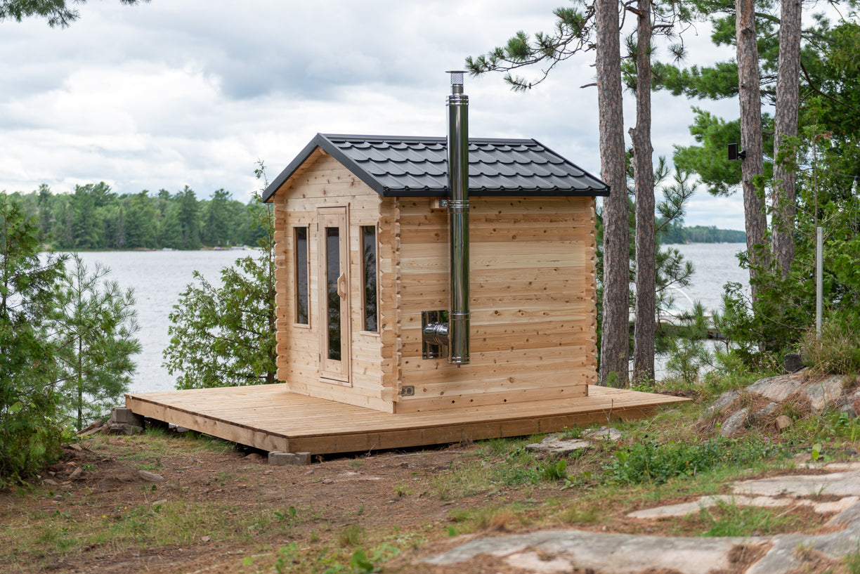 Georgian Cabin Sauna | Canadian Timber Collection | Outdoor Sauna Kit