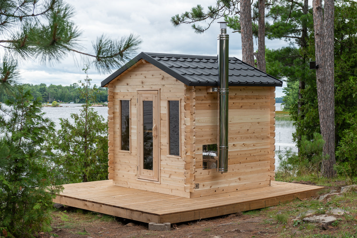 Georgian Cabin Sauna | Canadian Timber Collection | Outdoor Sauna Kit