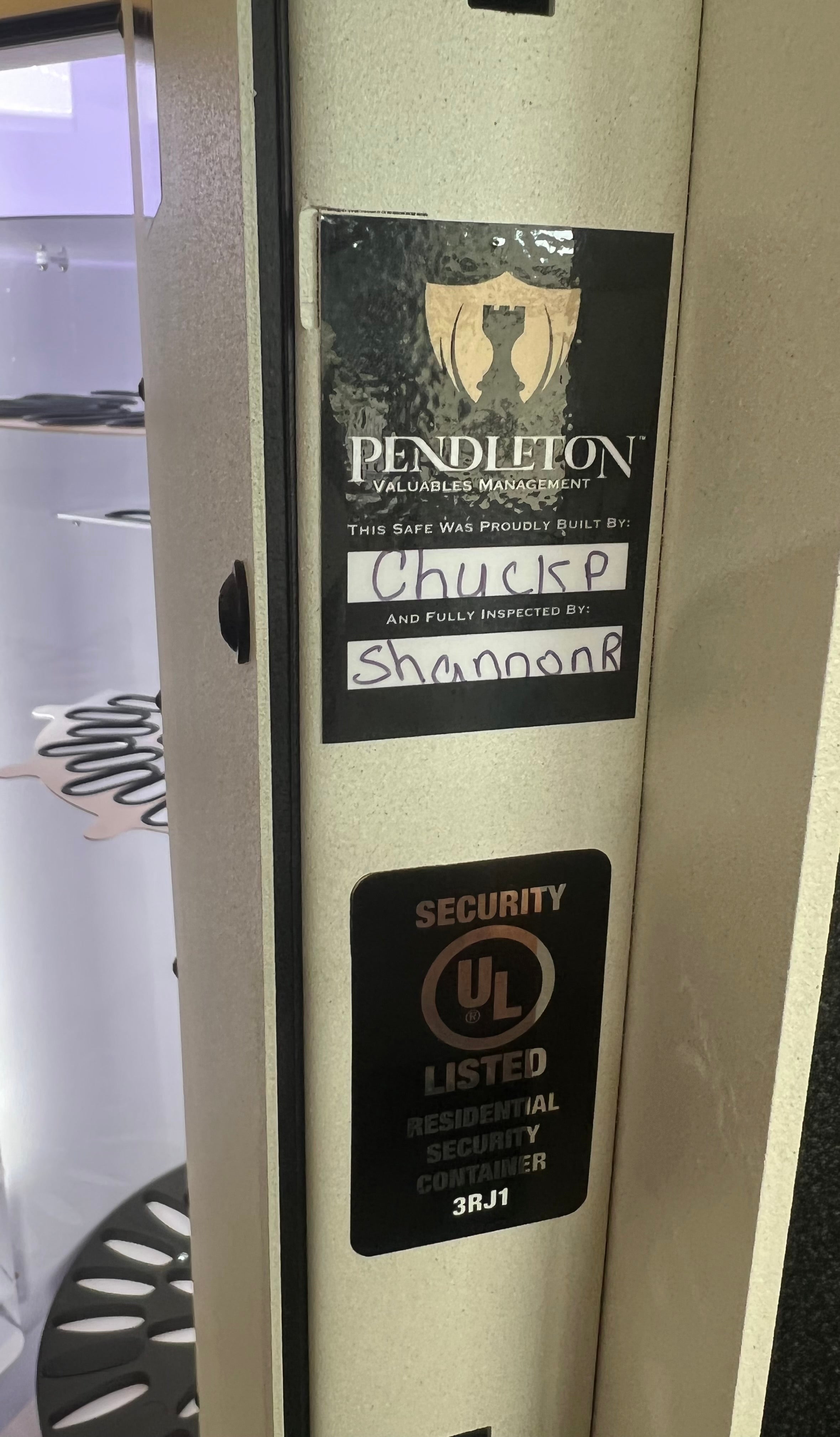 Pendleton Safe - Knight Series Level 2