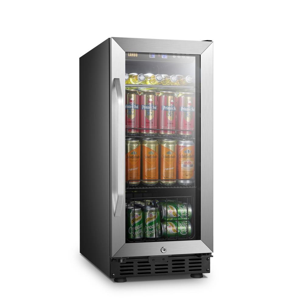 Lanbo LB80BC Single Zone (Built In or Freestanding) Compressor Beverage Cooler - 70 Can Capacity