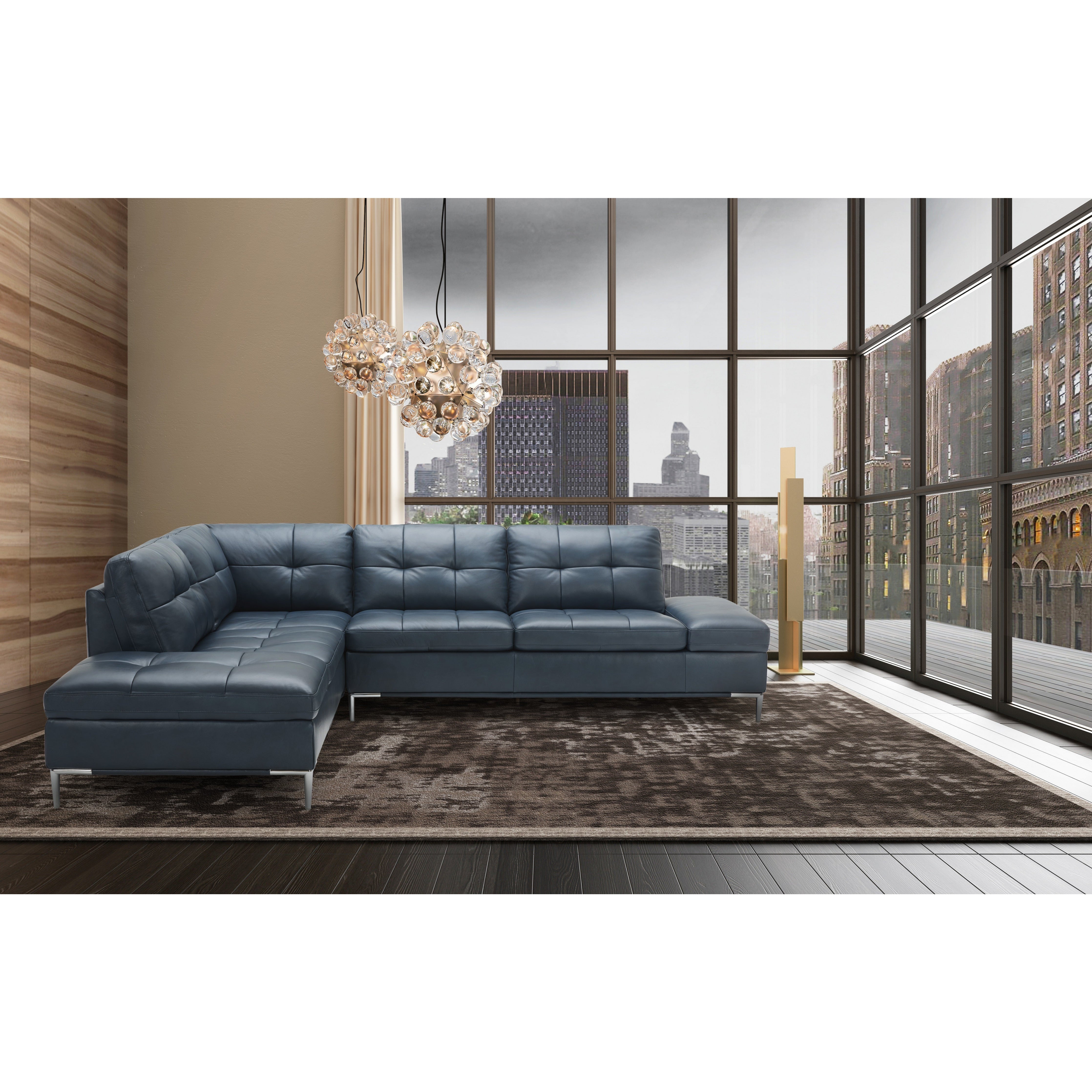 J&M Furniture Leonardo Sectional with Storage