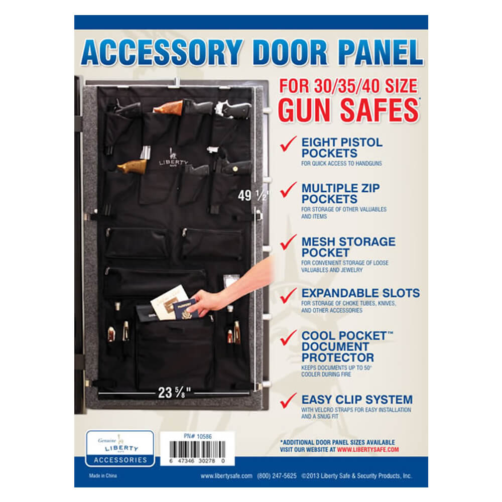Liberty Gun Safe Door Panel Organizer Size: 30-35-40