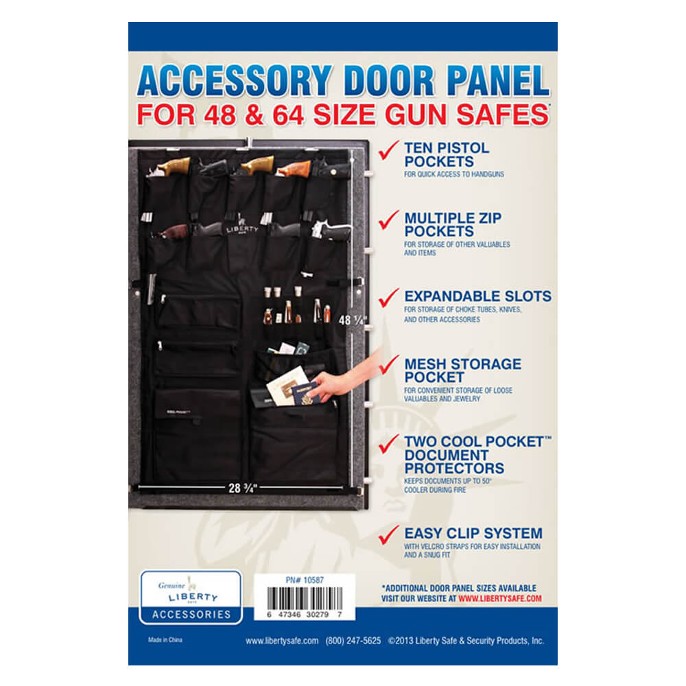 Liberty Gun Safe Door Panel Organizer Size: 48-64