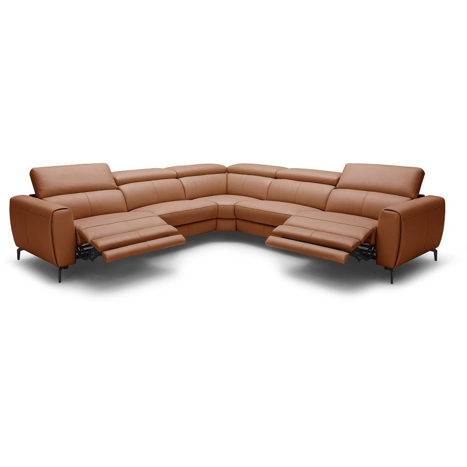 J&M Furniture Lorenzo Motion Sectional In Rust (SKU18347)