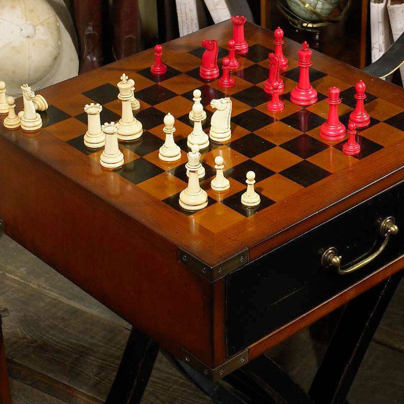 Game Table, Black by Authentic Models