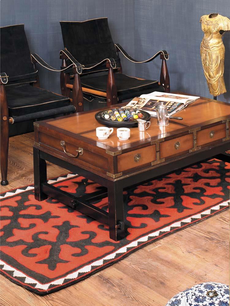 Bombay Salon Table - Honey by Authentic Models