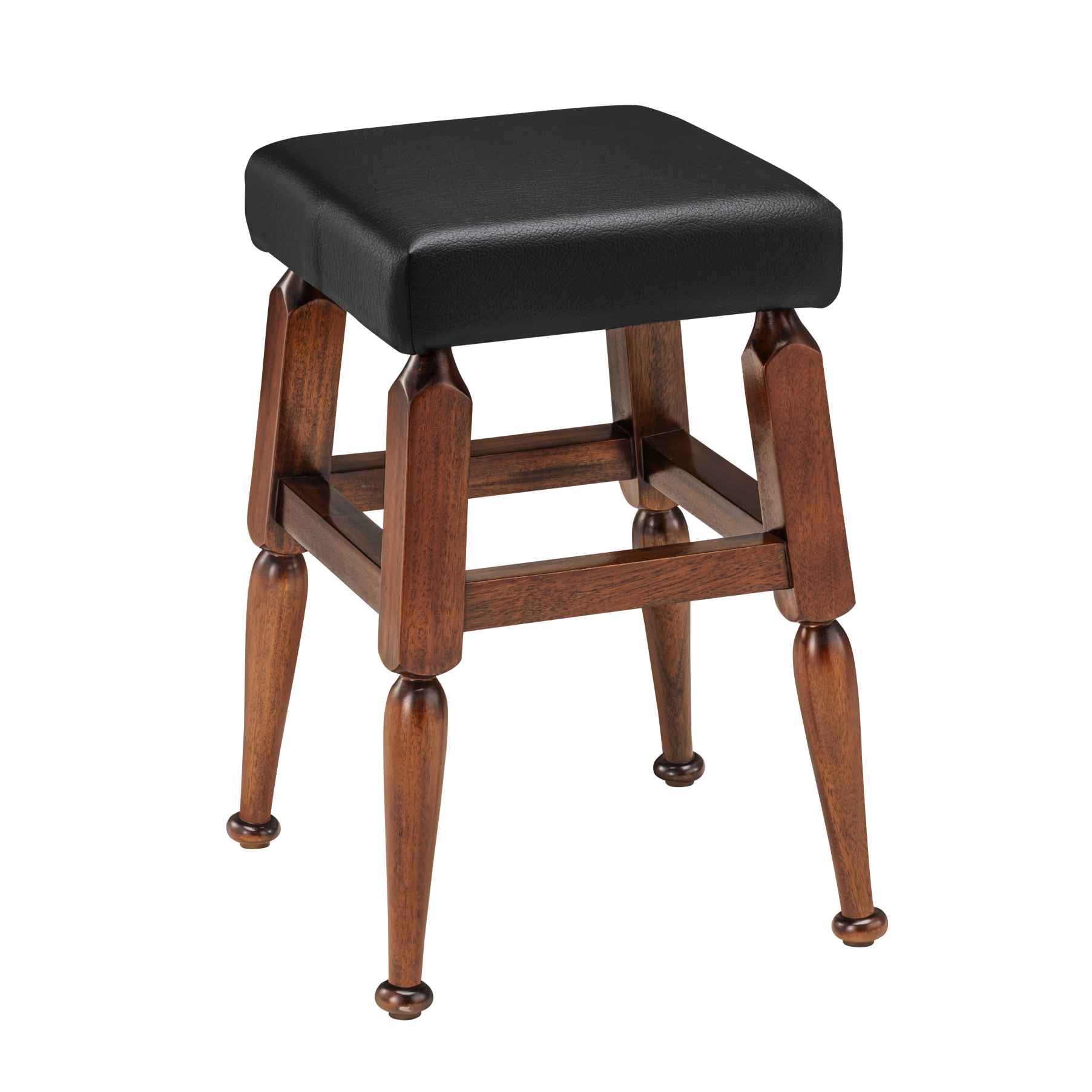 Mayan Low Barstool, Black By Authentic Models