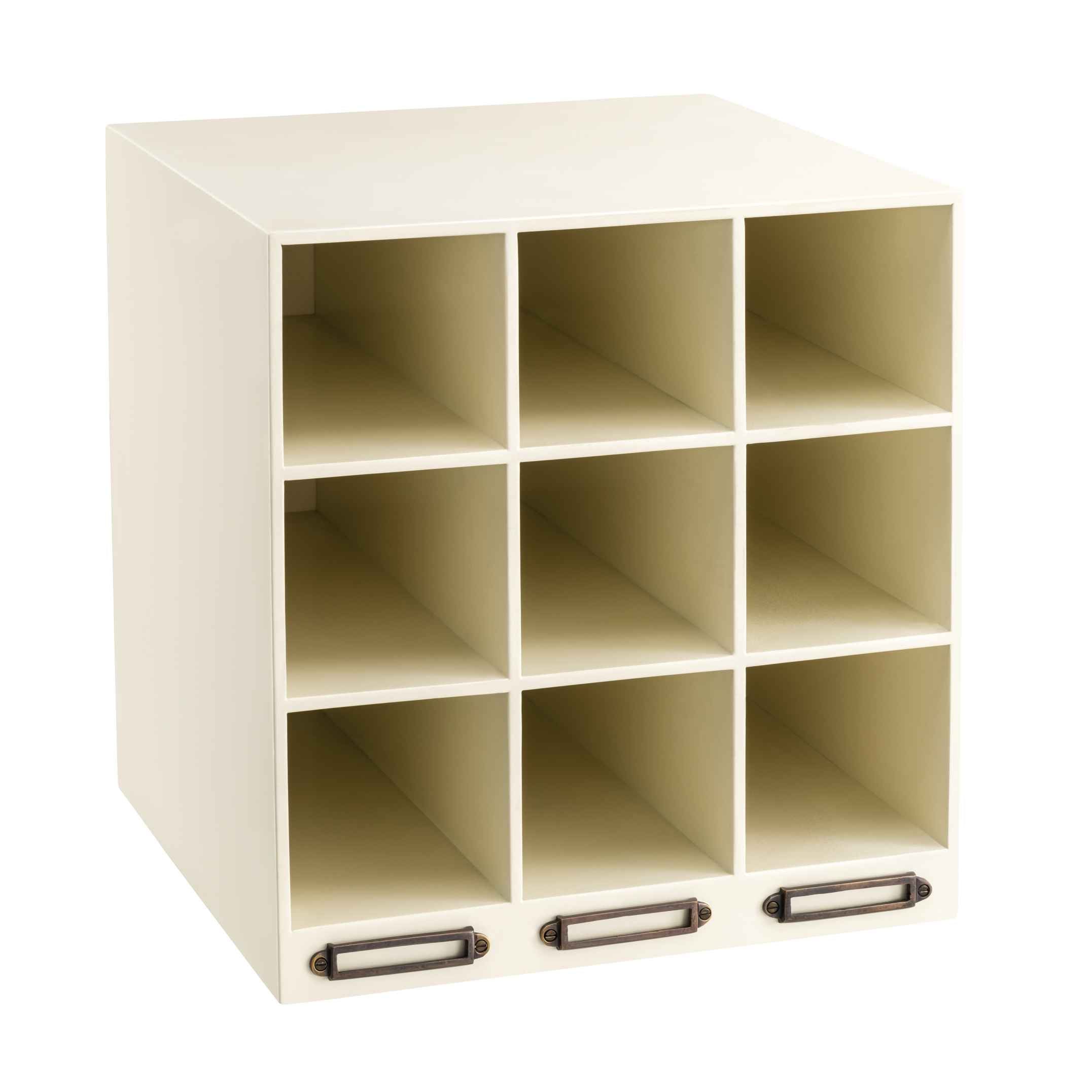 Insert box 1 Wine Rack White By Authentic Models