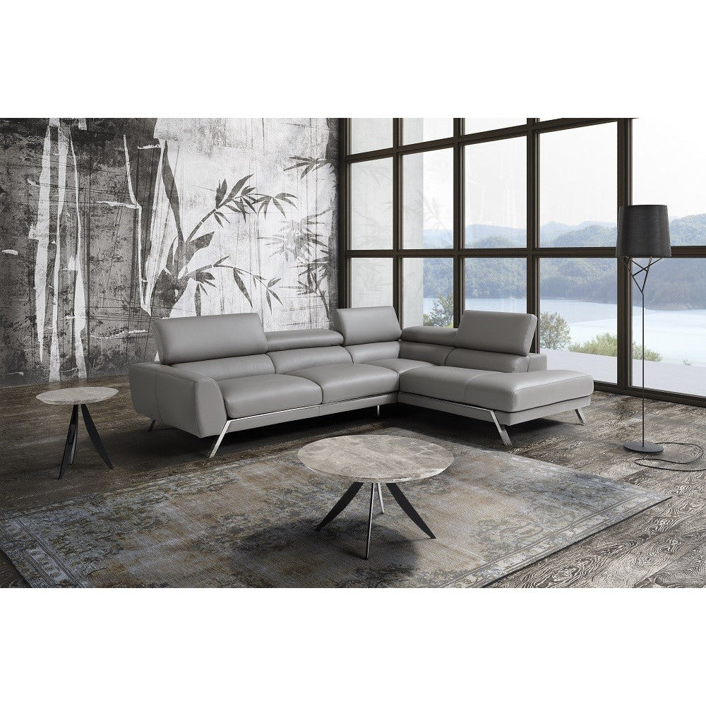 J&M Furniture The Mood Sectional in Grey (SKU1828830)