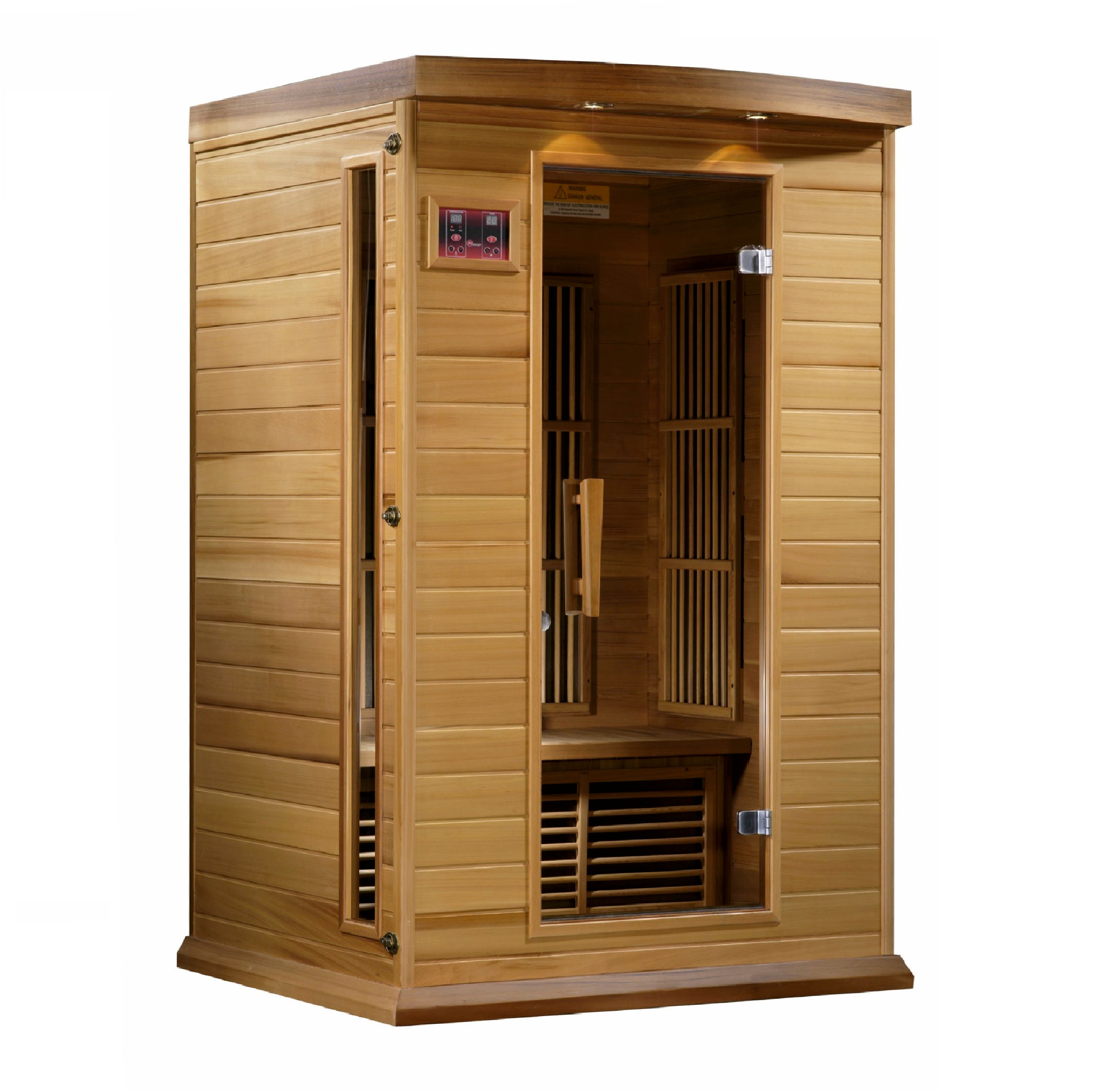 Maxxus "Cholet Edition" 2 Person Near Zero EMF FAR Infrared Sauna - Canadian Red Cedar