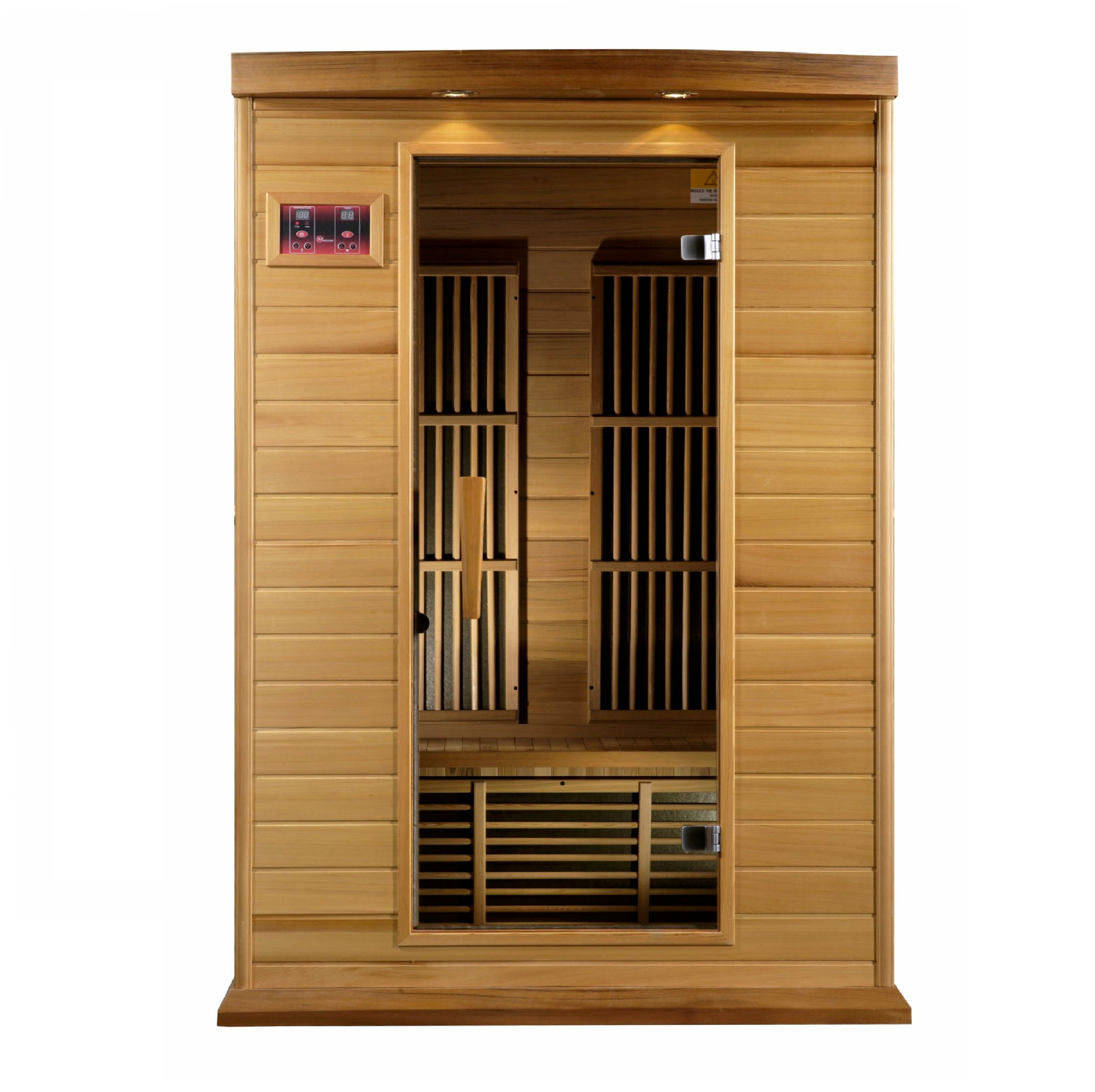 Maxxus "Cholet Edition" 2 Person Near Zero EMF FAR Infrared Sauna - Canadian Red Cedar