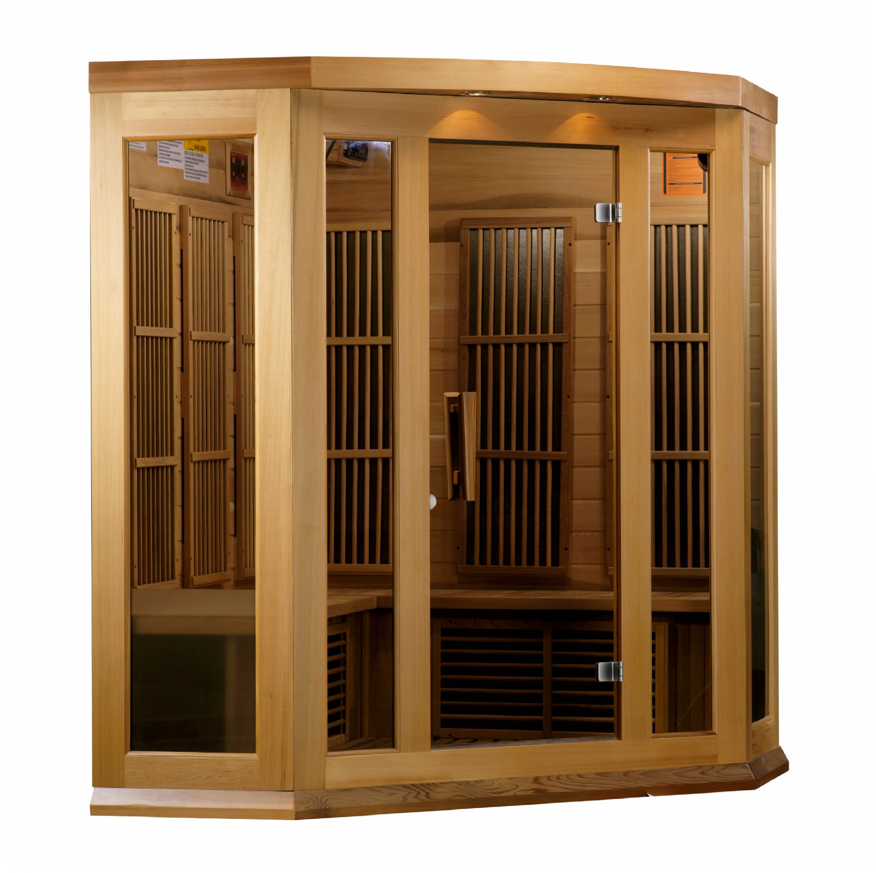 MX-K356-01 Maxxus Low EMF FAR Infrared Sauna Canadian Red Cedar