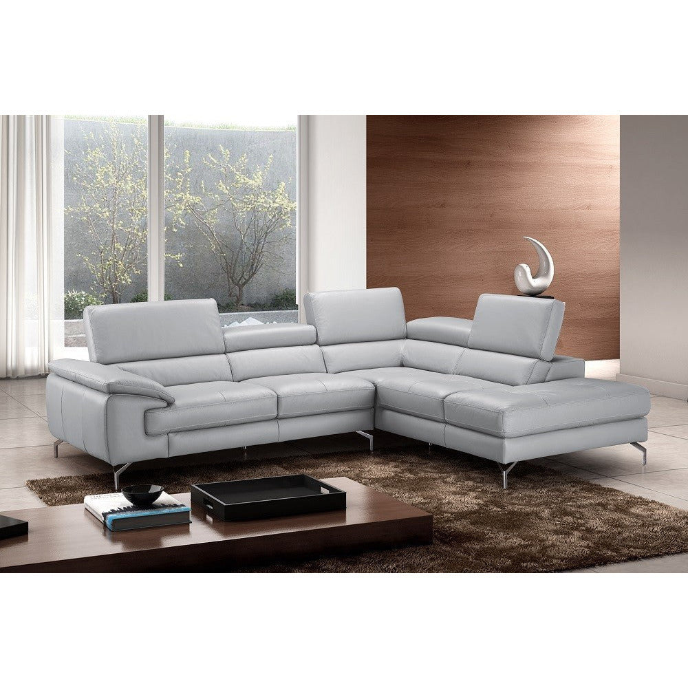 J&M Furniture Olivia Premium Leather Sectional (18275)