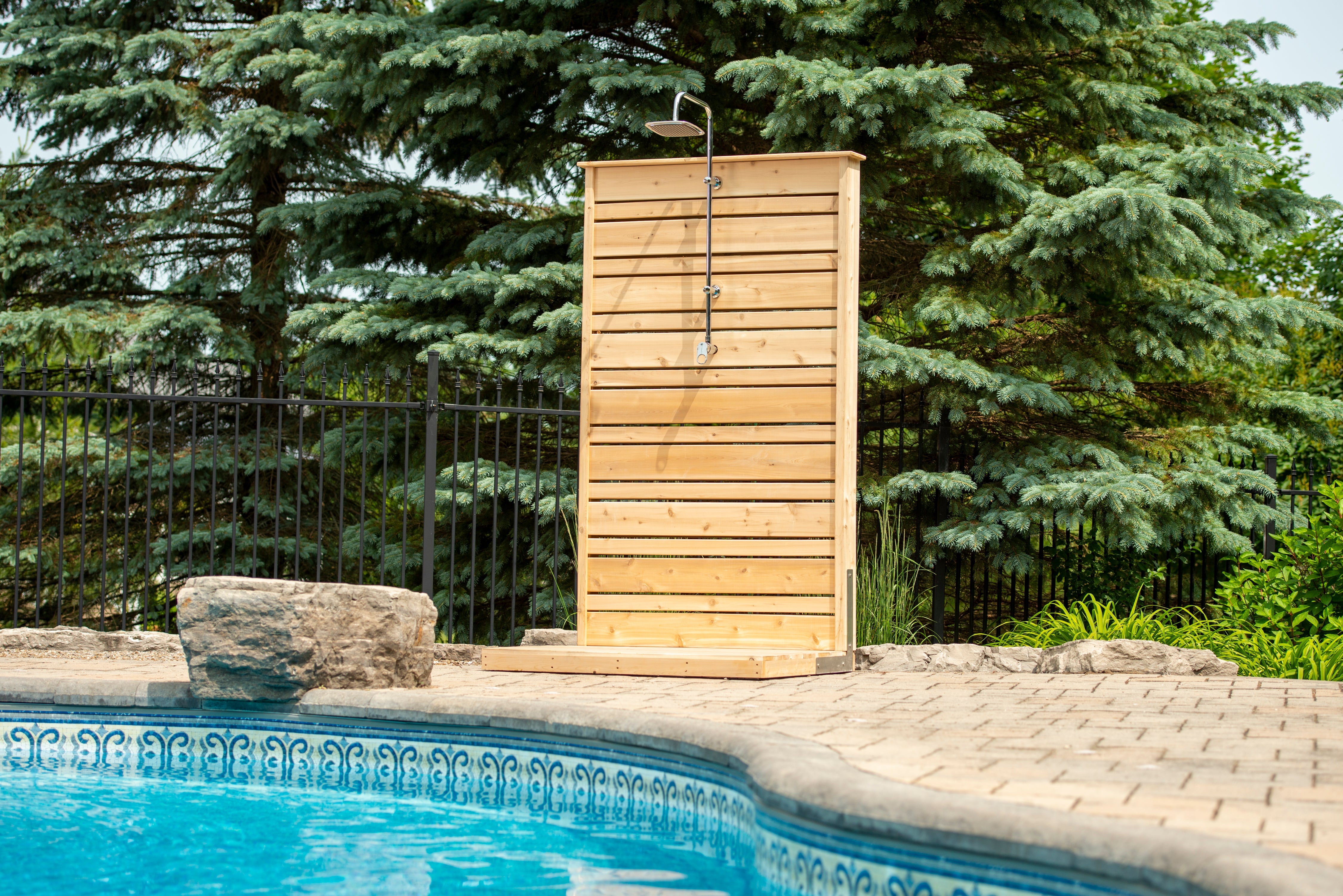 Savannah Standing Shower | Canadian Timber Collection | Outdoor Shower Kit
