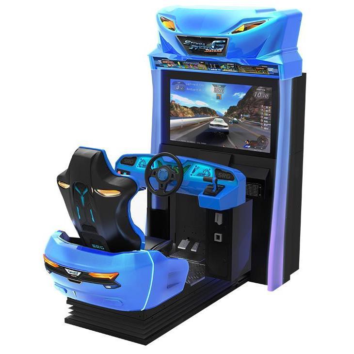 SEGA Arcade Storm Racer G Motion Arcade Game