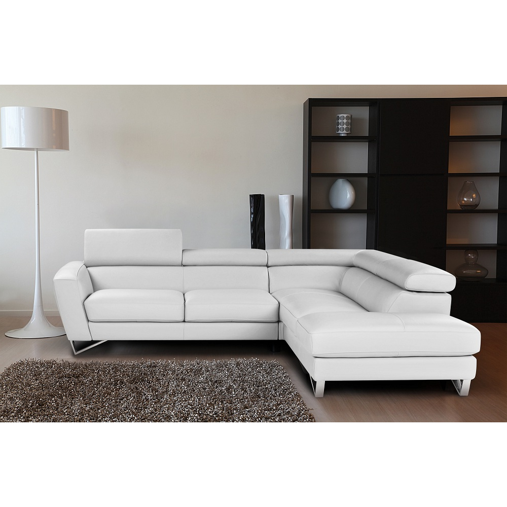 J&M Furniture Sparta Italian Leather Sectional (SKU176911)