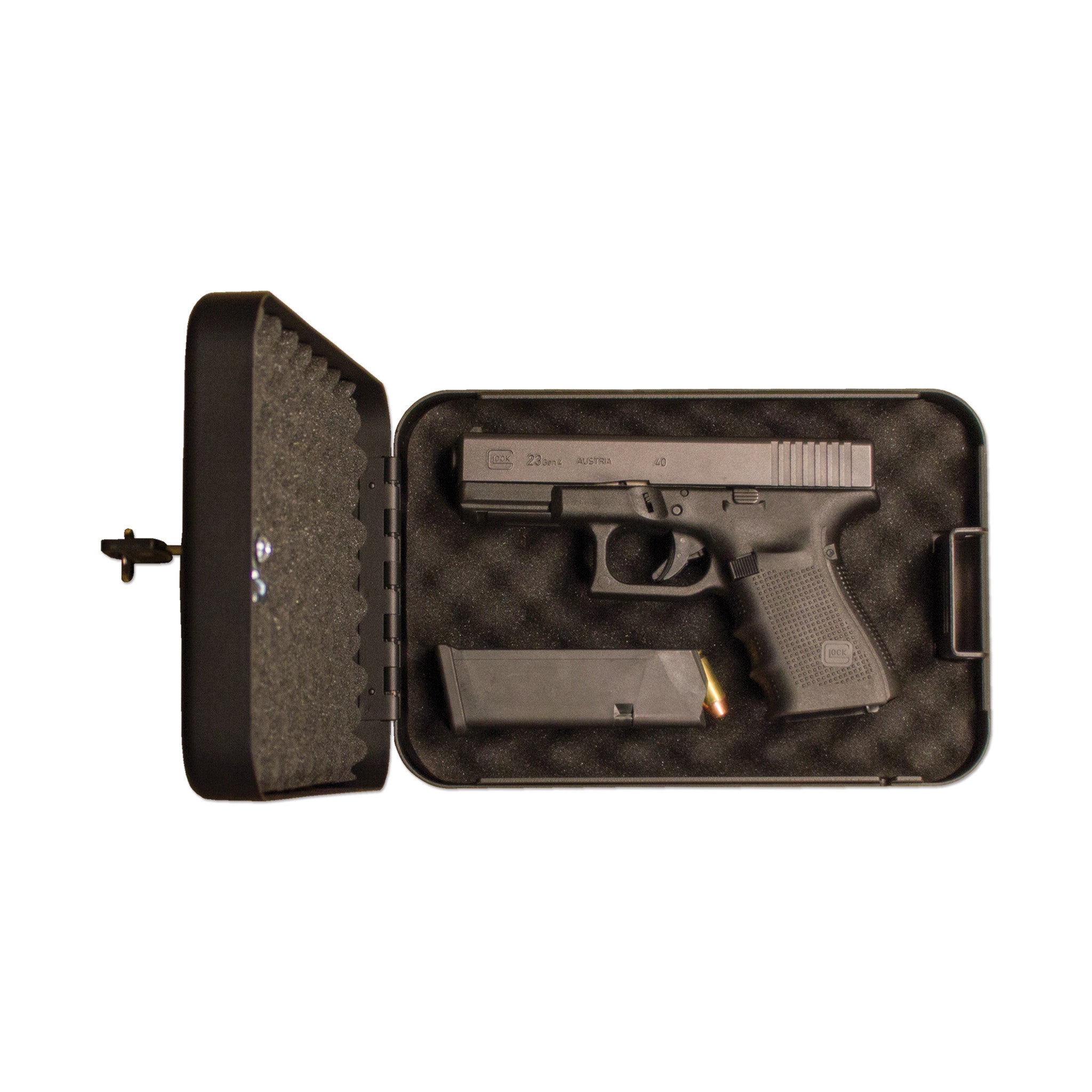 SPS-02 - Single Pistol Safe with Key Lock