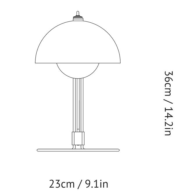 Flowerpot Table Lamp VP4