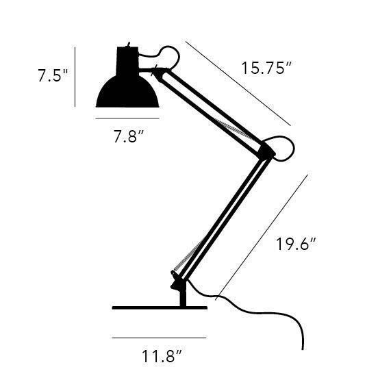 Spring Balanced Table Lamp