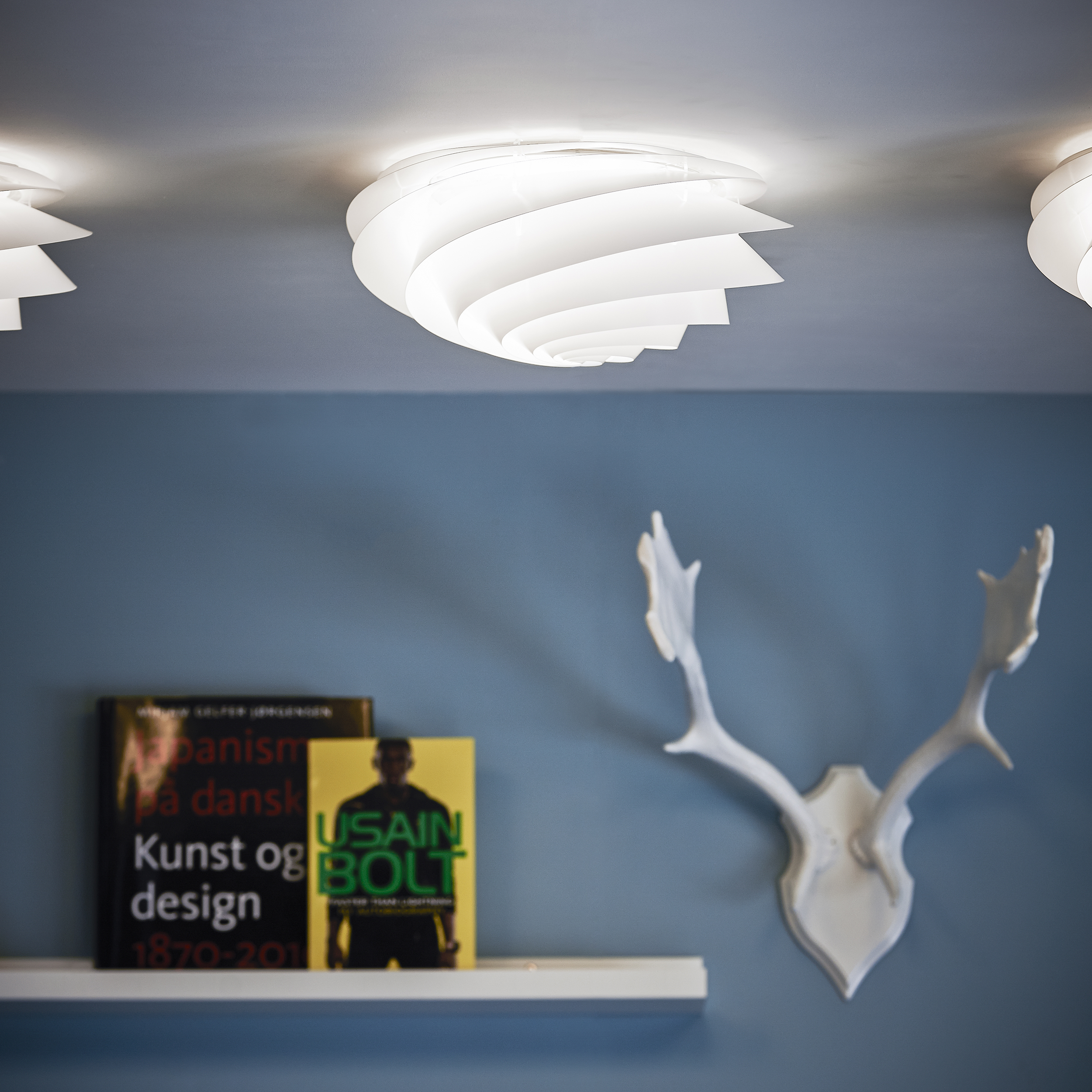 Swirl Ceiling / Wall Lamp - Small