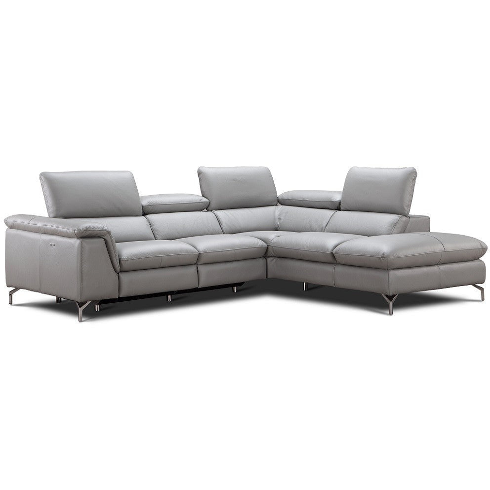 J&M Furniture Viola Premium Leather Sectional (SKU18235)