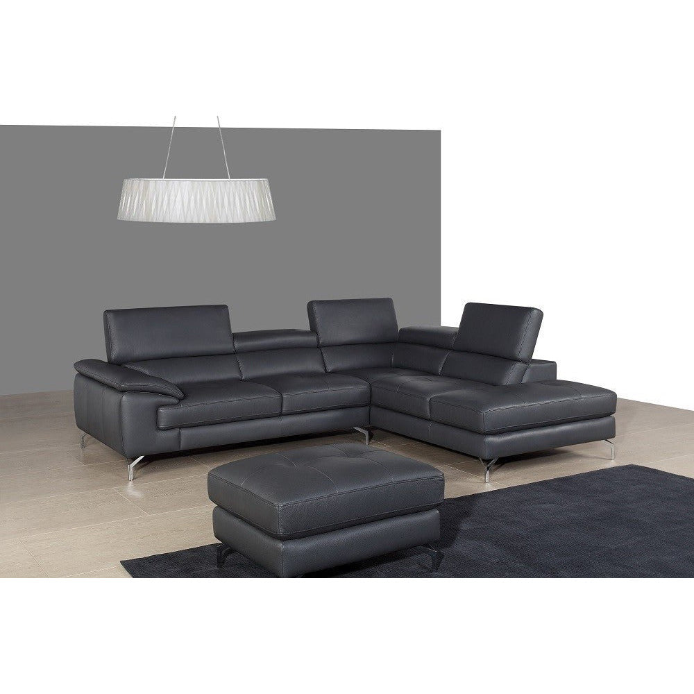 J&M Furniture A973 Premium Leather Sectional (SKU1790613-LHFC)