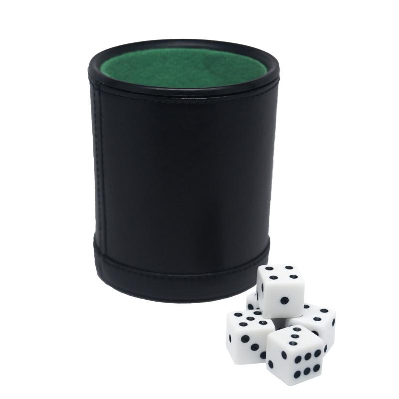 Fat Cat Texas Hold'em Table, 4-Deck Card Shoe, 500 Poker Chip Set, 2 Acrylic Chip Trays & Dice Cup Set
