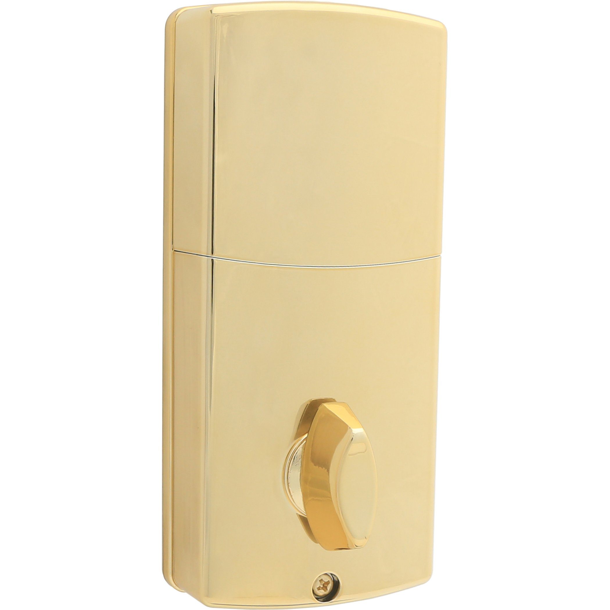 Honeywell 8712009 Electronic Deadbolt Door Lock with Keypad in Polished Brass