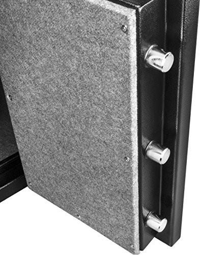 Barska AX12674 4.40 Cubic Foot Fireproof Vault Safe, Black - Refurbished
