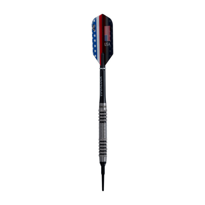 Limited Edition Viper Patriot 80% Tungsten Soft Tip Darts 20 Grams with USA Case