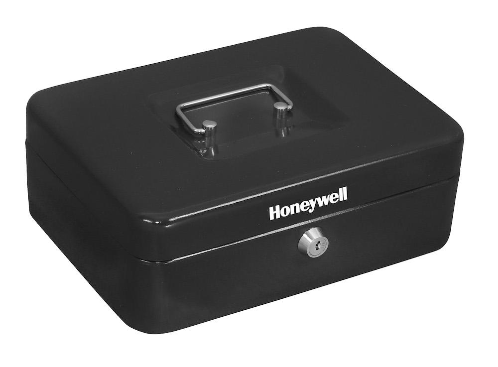 Honeywell 6202 Key Locking Steel Cash Box with Removable Tray