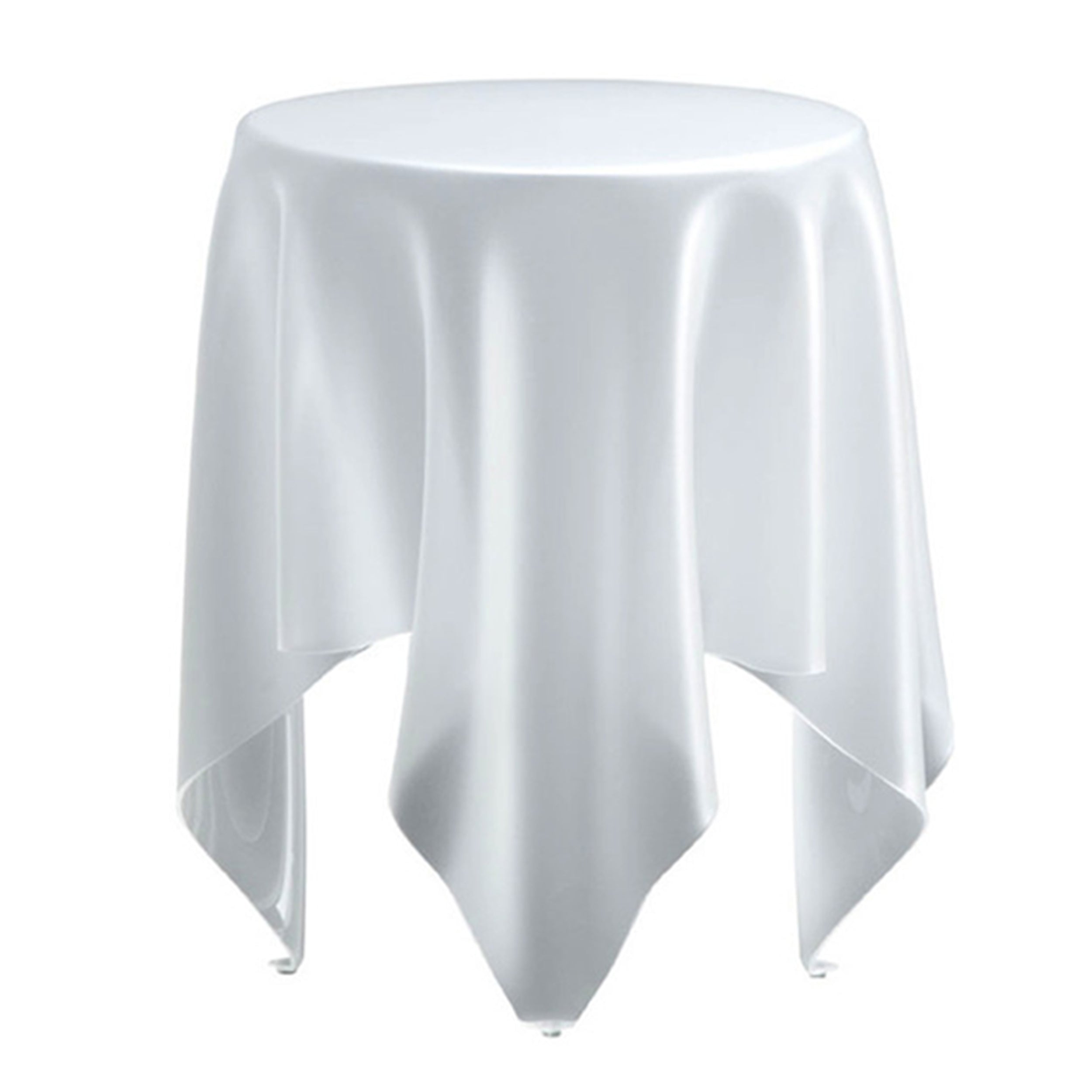 Grand Illusion Table - Ice White - Large
