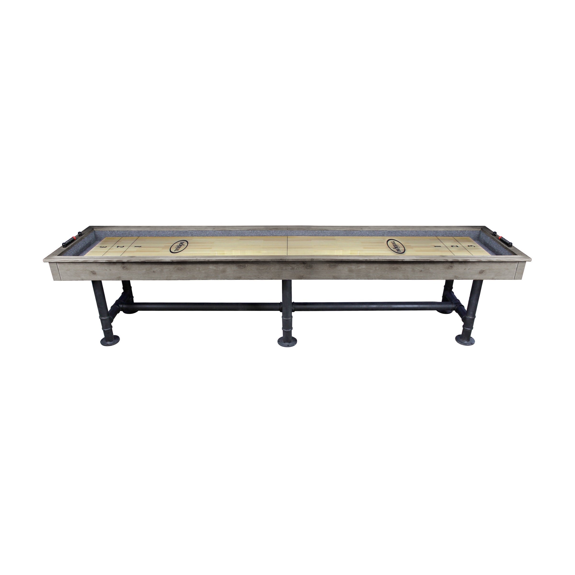 Bedford 9-FT. Shuffleboard Table; Silver Mist by Imperial