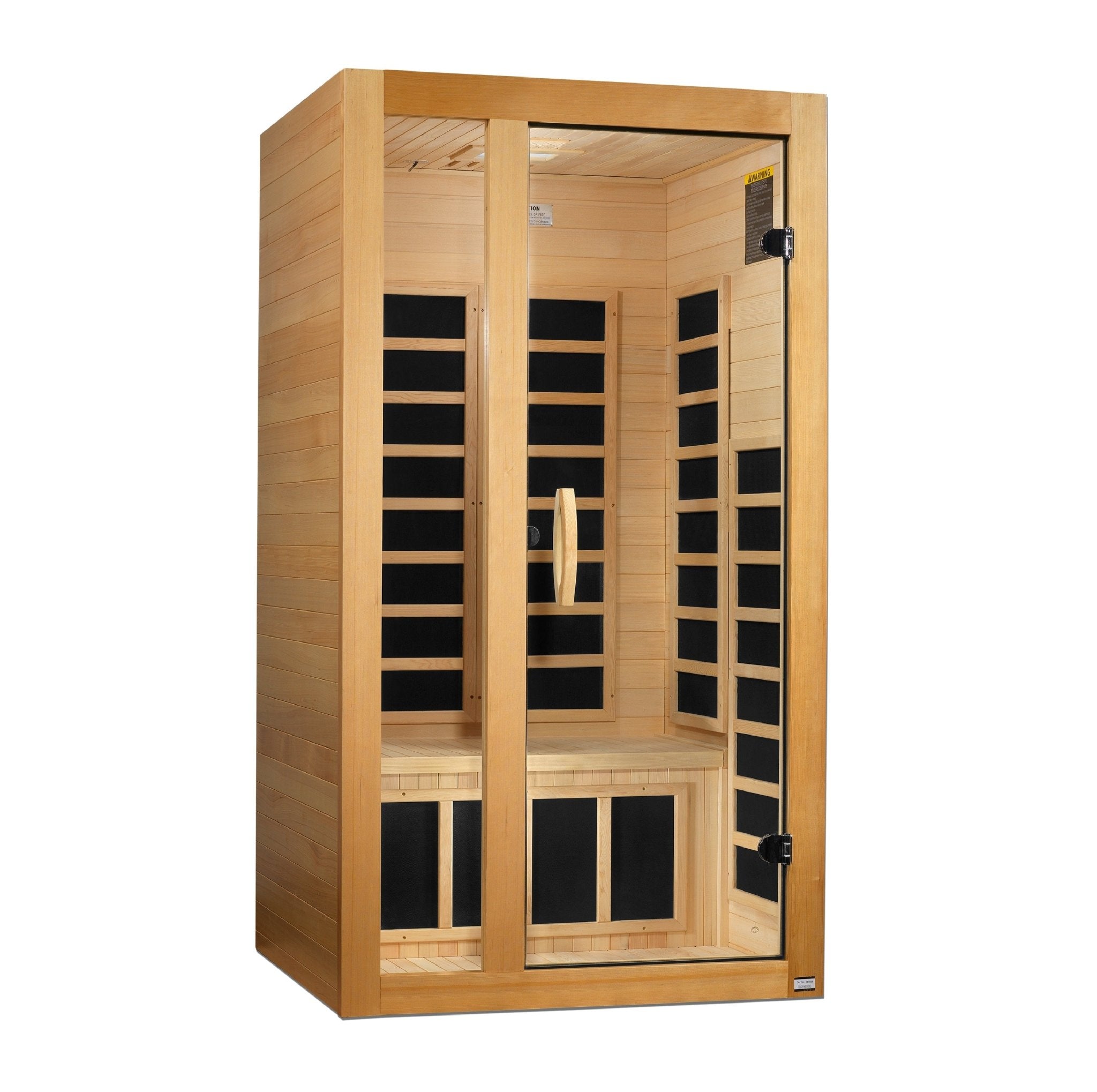 ***New 2021 Model*** Gracia - 1-2 Person Low EMF FAR Infrared Sauna - First Class Caves
