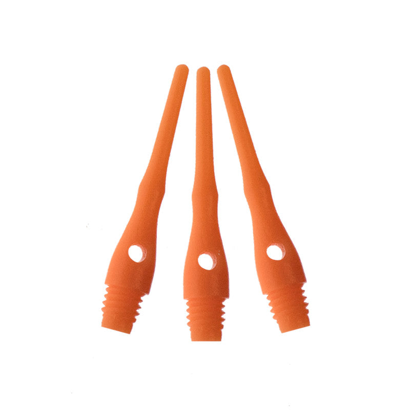 Viper Tufflex Tips III 2BA Orange 1000Ct Soft Dart Tips