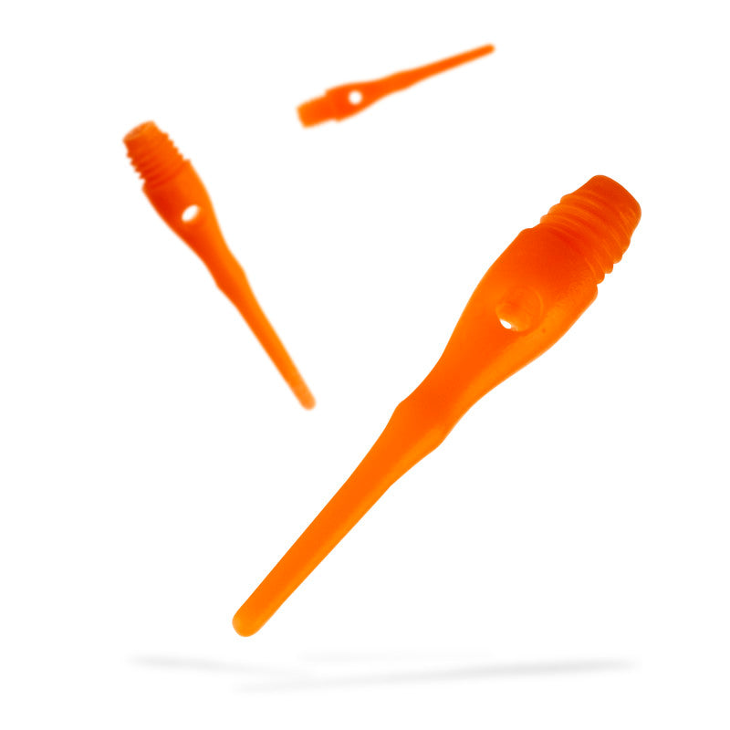 Viper Tufflex Tips III 2BA Orange 1000Ct Soft Dart Tips