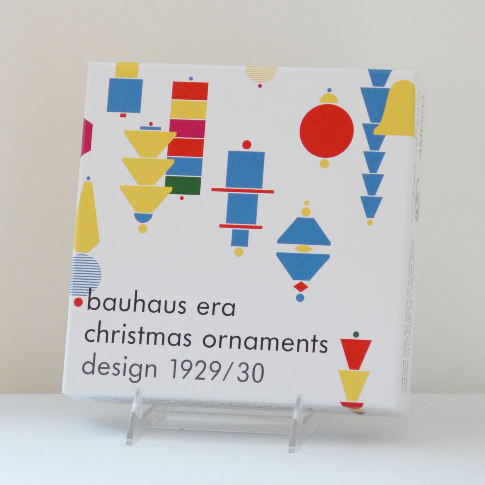 Bauhaus-era Christmas Ornaments