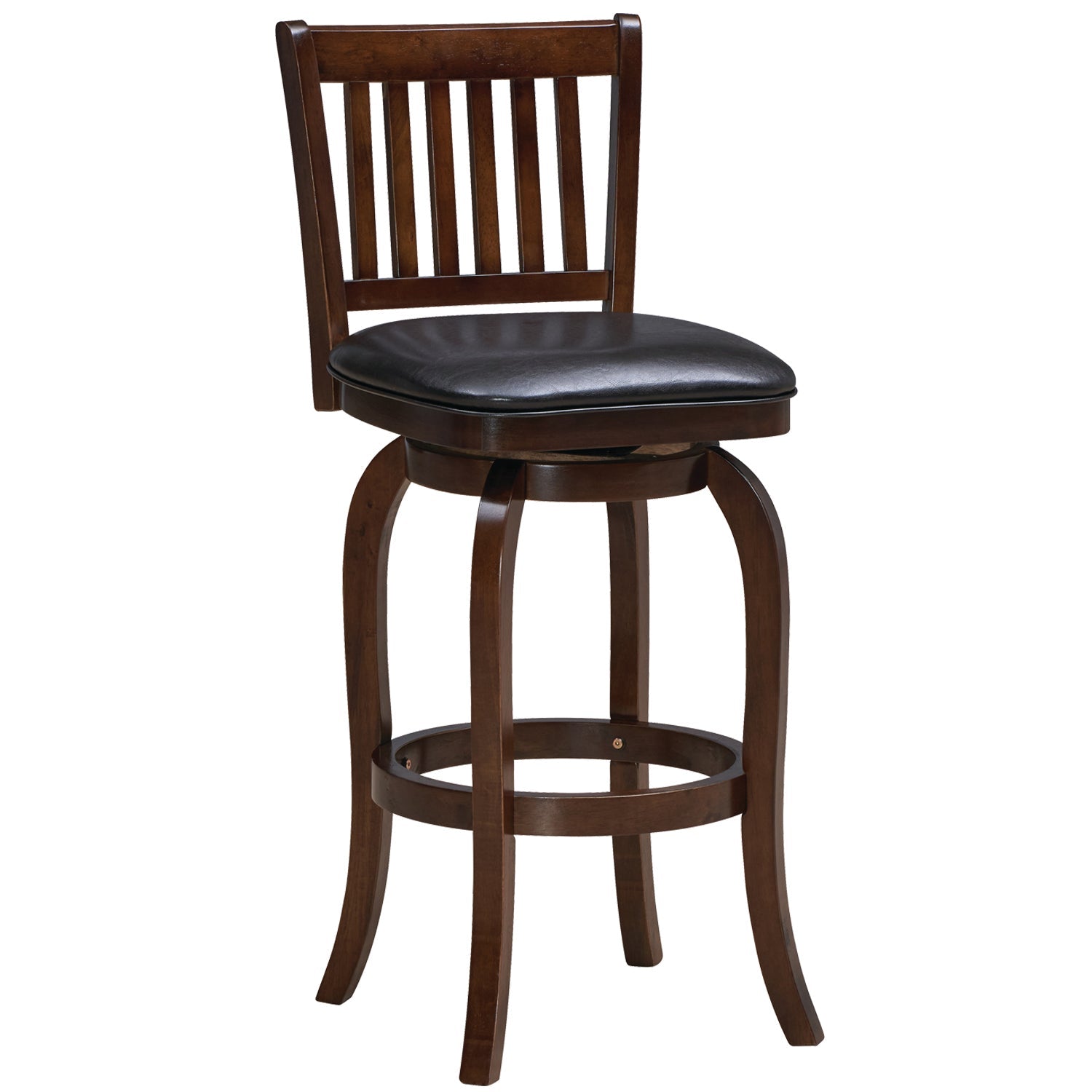 RAM Game Room Backed Bar Stools Square Seat