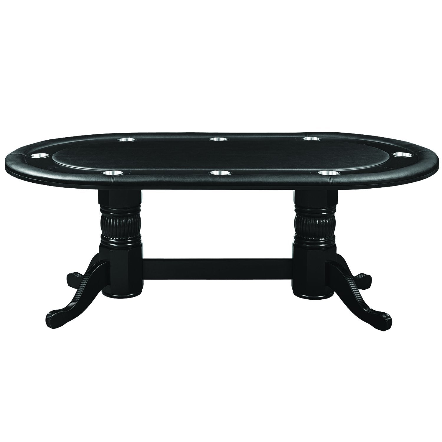 RAM Game Room 84" Texas Hold'em Poker Table With Dining Top